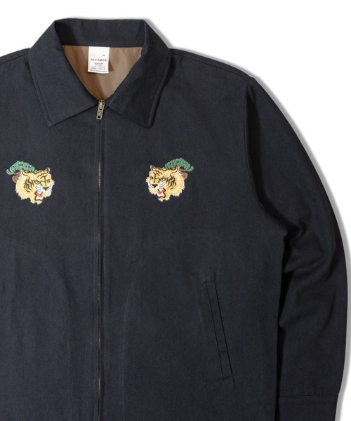 JACKROSE(ジャックローズ)の「Alcarza ZIP JKT(その他アウター・メンズ・ブラック/ブラック系2/オリーブ/ブラウン・L/M/XL)」の1枚目の写真