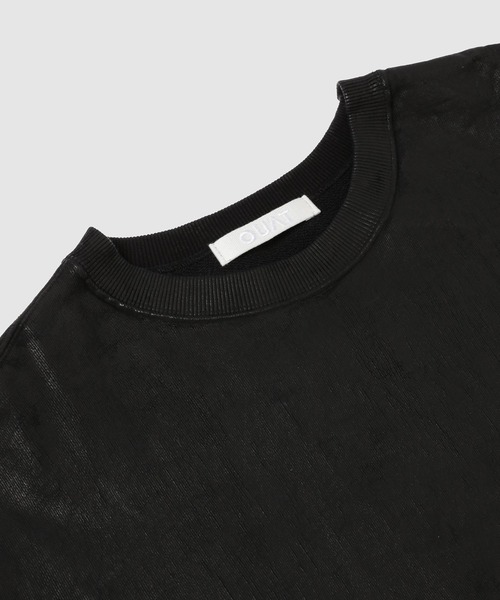 OUAT(オーユーエーティー)の「CERAMIC JUMPER(Tシャツ/カットソー・メンズ・ブラック・3)」の6枚目の写真