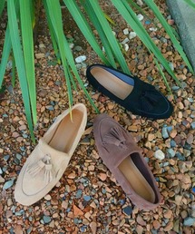 モカシン/デッキシューズ ローファー」に該当するシューズファッション