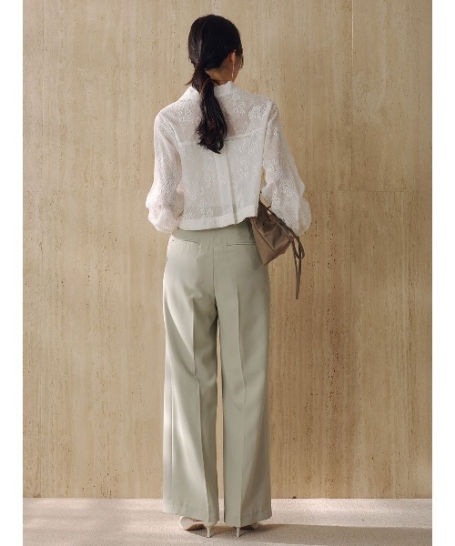 anuans（アニュアンス）の「レースシャツブラウス（シャツ/ブラウス・レディース・ネイビー/ホワイト/ブルー・FREE）」の13枚目の写真