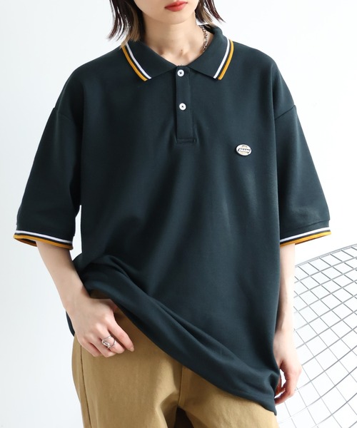 Dickies(ディッキーズ)の「【GENUINE DICKIES/ジェニュインディッキーズ】ミニワッペンリブライン 鹿の子ポロシャツ(ポロシャツ・メンズ・ブラック/グリーン/ブラウン/ホワイト・M/L/XL)」の19枚目の写真
