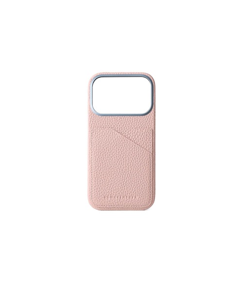 iPhone 17 Pro) バックカバーケース シュリンクレザー（スマホケース