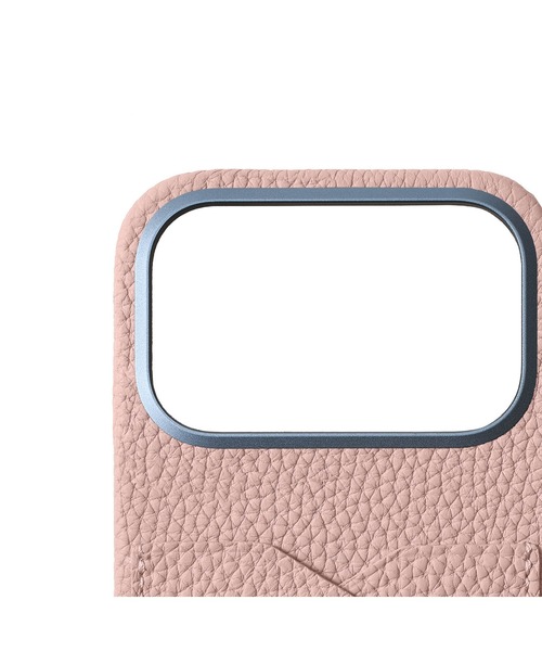 iPhone 17 Pro) バックカバーケース シュリンクレザー（スマホケース