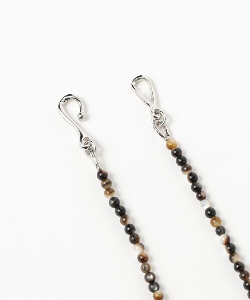 Ray BEAMS（レイビームス）の「プチ モチーフ ストーン ネックレス（ネックレス・レディース・ブラウン/グレー・ONE SIZE）」の6枚目の写真