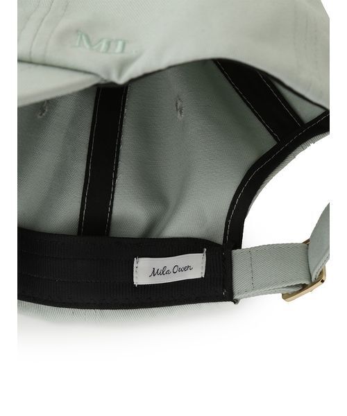 Mila Owen（ミラオーウェン）の「ポイントロゴ刺繍キャップ（キャップ・レディース・ネイビー/ミント/チャコールグレー/ピンク・F）」の13枚目の写真