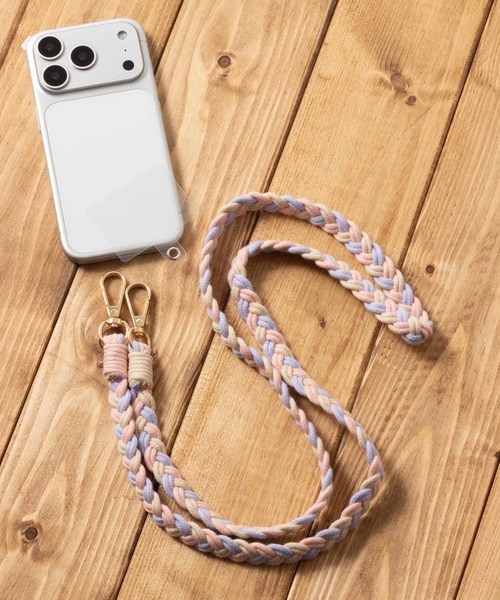 emonique（エモニーク）の「あみあみスマートフォン用ストラップ クリアストラップホルダー付（スマホグッズ・レディース・その他9/その他7/その他4/その他10/その他8/その他6/その他11/その他5/その他3/その他2/その他1・FREE）」の7枚目の写真