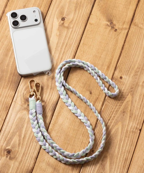 emonique（エモニーク）の「あみあみスマートフォン用ストラップ クリアストラップホルダー付（スマホグッズ・レディース・その他9/その他7/その他4/その他10/その他8/その他6/その他11/その他5/その他3/その他2/その他1・FREE）」の10枚目の写真