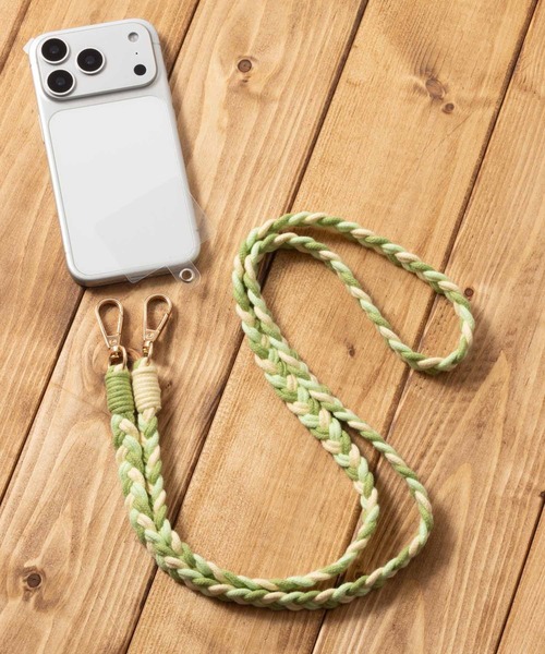 emonique（エモニーク）の「あみあみスマートフォン用ストラップ クリアストラップホルダー付（スマホグッズ・レディース・その他9/その他7/その他4/その他10/その他8/その他6/その他11/その他5/その他3/その他2/その他1・FREE）」の11枚目の写真