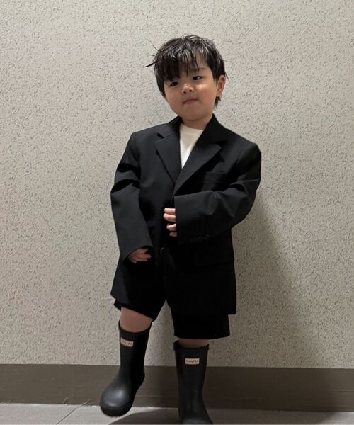 MUSINSA STANDARD KIDS（ムシンサスタンダードキッズ）の「ベーシックブレザー[ブラック]（ブルゾン・レディース・その他・110/120/130/140/150/160）」の6枚目の写真