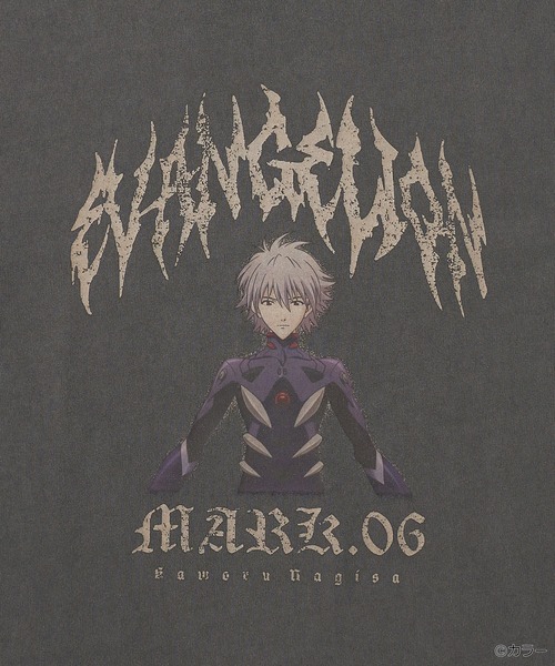 ADRER×EVANGELION graphic half sleeve T shirt（ZOZO