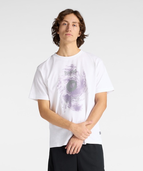 NEW BALANCE（ニューバランス）の「ボルテックスパフォーマンスTシャツ（Tシャツ/カットソー・メンズ・ライトパープル/ホワイト/ブラック・SMALL/MEDIUM/LARGE/X-LARGE/XX-LARGE）」の20枚目の写真