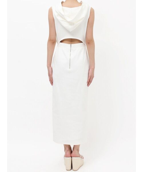 RESEXXY(リゼクシー)の「スウェットフーディワンピース(ワンピース・レディース・ブラック/ホワイト/グレー・FREE)」の14枚目の写真