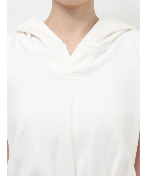 RESEXXY(リゼクシー)の「スウェットフーディワンピース(ワンピース・レディース・ブラック/ホワイト/グレー・FREE)」の15枚目の写真