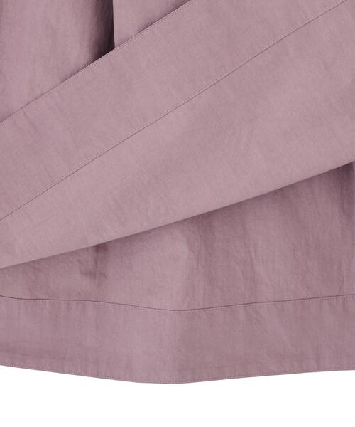 MHL.（エムエイチエル）の「WASHED COTTON POPLIN（スカート・レディース・ピンク系その他2/ダークブラウン・3/1/2/0）」の11枚目の写真