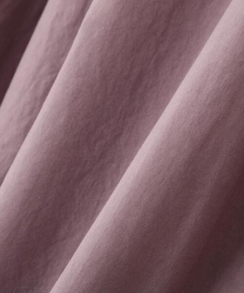 MHL.（エムエイチエル）の「WASHED COTTON POPLIN（スカート・レディース・ピンク系その他2/ダークブラウン・3/1/2/0）」の12枚目の写真