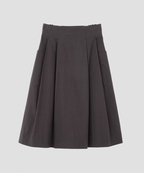 MHL.（エムエイチエル）の「WASHED COTTON POPLIN（スカート・レディース・ピンク系その他2/ダークブラウン・3/1/2/0）」の5枚目の写真