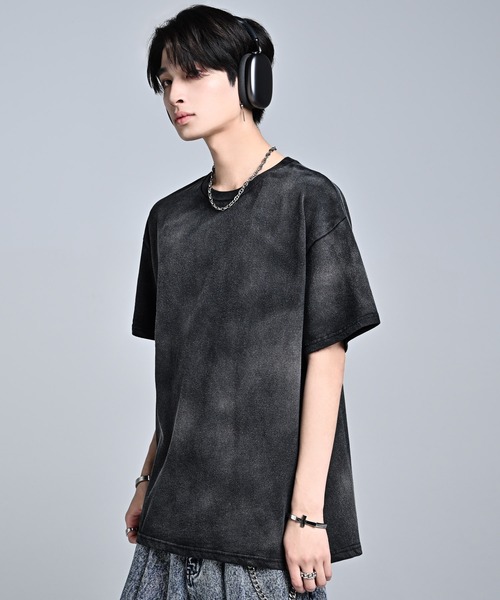 ADRER（アドラー）の「Fade / Gradation Oversize Tee ／ フェード / グラデーション オーバーサイズT（Tシャツ/カットソー・メンズ・グレー系1/ブラック系1/ライトグレー系1/ブラック系2・L/M/S/XS）」の18枚目の写真
