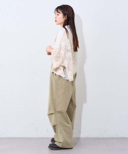 etsinta（エシンタ）の「【etsinta】パラシュートパンツ（その他パンツ・レディース・カーキ/イエロー/ネイビー・ONE SIZE）」の6枚目の写真