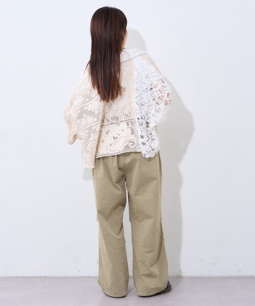 etsinta（エシンタ）の「【etsinta】パラシュートパンツ（その他パンツ・レディース・カーキ/イエロー/ネイビー・ONE SIZE）」の8枚目の写真