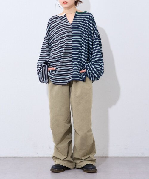 etsinta（エシンタ）の「【etsinta】パラシュートパンツ（その他パンツ・レディース・カーキ/イエロー/ネイビー・ONE SIZE）」の10枚目の写真