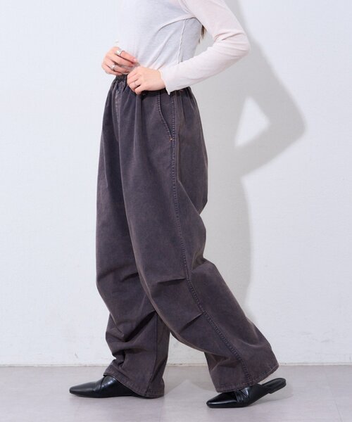 etsinta（エシンタ）の「【etsinta】パラシュートパンツ（その他パンツ・レディース・カーキ/イエロー/ネイビー・ONE SIZE）」の19枚目の写真