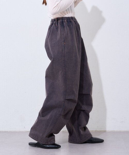 etsinta（エシンタ）の「【etsinta】パラシュートパンツ（その他パンツ・レディース・カーキ/イエロー/ネイビー・ONE SIZE）」の20枚目の写真