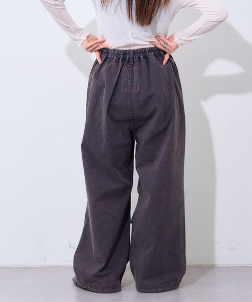 etsinta（エシンタ）の「【etsinta】パラシュートパンツ（その他パンツ・レディース・カーキ/イエロー/ネイビー・ONE SIZE）」の21枚目の写真