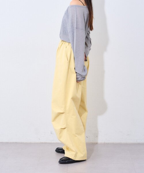 etsinta(エシンタ)の「【etsinta】パラシュートパンツ(その他パンツ・レディース・カーキ/イエロー/ネイビー・ONE SIZE)」の21枚目の写真