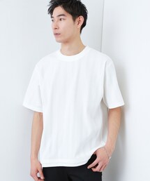 【ラクして決まる!】レイヤード風半袖Tシャツ 洗濯機OK