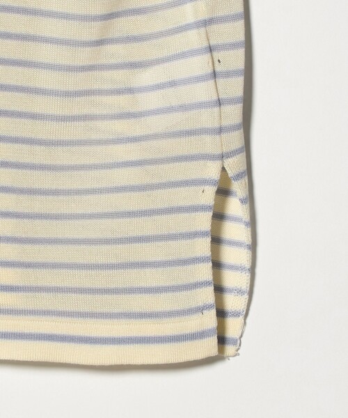 UNITED ARROWS & SONS（ユナイテッドアローズアンドサンズ）の「＜SandWaterr＞ RESEARCHED SWEATER/ニット（ニット/セーター・メンズ・ブラック/オフホワイト・2/1）」の6枚目の写真