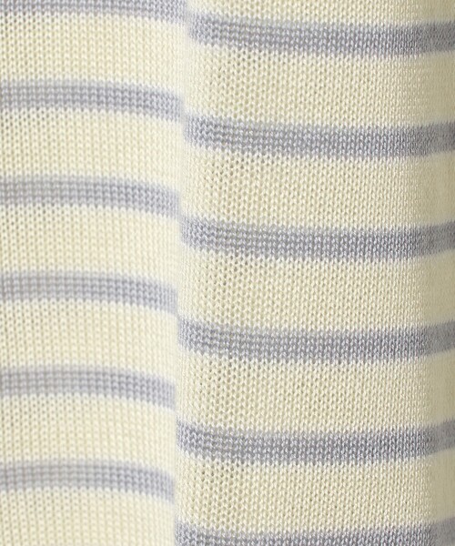 UNITED ARROWS & SONS（ユナイテッドアローズアンドサンズ）の「＜SandWaterr＞ RESEARCHED SWEATER/ニット（ニット/セーター・メンズ・ブラック/オフホワイト・2/1）」の7枚目の写真