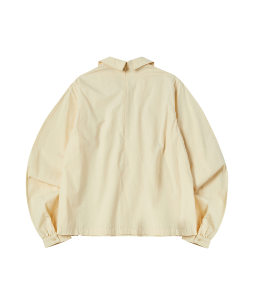 COMONINOZ（コモニノズ）の「W NOZ SHIRRING BLOUSE [CREAM]（シャツ/ブラウス・レディース・アイボリー・FREE）」の2枚目の写真