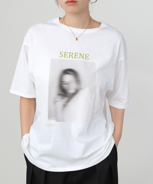 Bab（バブ）の「【UVカット/接触冷感】選べる　フォトプリントＴシャツ（Tシャツ/カットソー・レディース・B/C/A・FREE）」の3枚目の写真