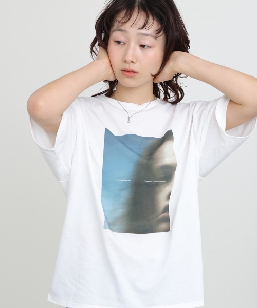 Bab（バブ）の「【UVカット/接触冷感】選べる　フォトプリントＴシャツ（Tシャツ/カットソー・レディース・B/C/A・FREE）」の9枚目の写真