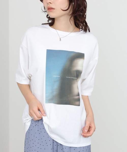Bab（バブ）の「【UVカット/接触冷感】選べる　フォトプリントＴシャツ（Tシャツ/カットソー・レディース・B/C/A・FREE）」の12枚目の写真