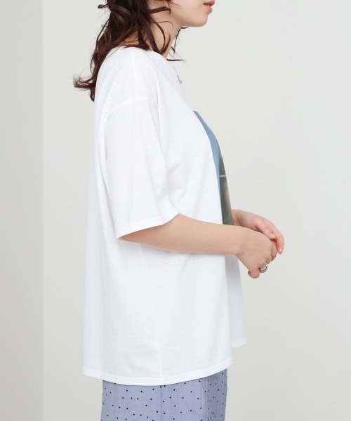 Bab（バブ）の「【UVカット/接触冷感】選べる　フォトプリントＴシャツ（Tシャツ/カットソー・レディース・B/C/A・FREE）」の16枚目の写真