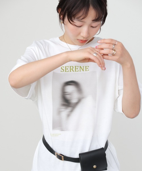 Bab（バブ）の「【UVカット/接触冷感】選べる　フォトプリントＴシャツ（Tシャツ/カットソー・レディース・B/C/A・FREE）」の18枚目の写真