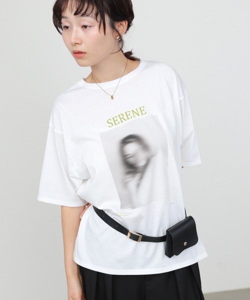 Bab（バブ）の「【UVカット/接触冷感】選べる　フォトプリントＴシャツ（Tシャツ/カットソー・レディース・B/C/A・FREE）」の20枚目の写真