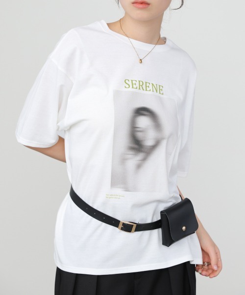 Bab（バブ）の「【UVカット/接触冷感】選べる　フォトプリントＴシャツ（Tシャツ/カットソー・レディース・B/C/A・FREE）」の22枚目の写真