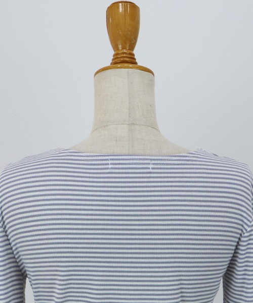 BLUEEAST(ブルーイースト)の「レースボーダーカットソー(Tシャツ/カットソー・レディース・ブルー/ブラック・MEDIUM)」の19枚目の写真