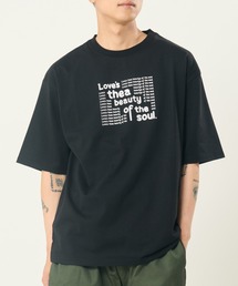 ロゴラインストーン柄TEE(M1)