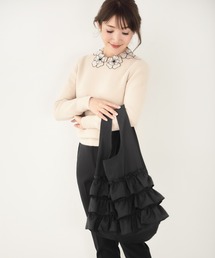 Liala×PG（リアラバイピージー）の「フリル ラージ エコバッグ Liala×PG（エコバッグ/サブバッグ）」