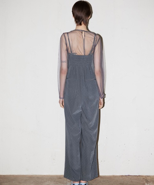 ボリュームチュールオールインワンドレス / volume tulle all in one