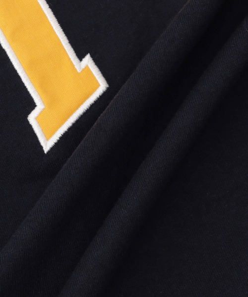 Mac-House(マックハウス)の「POLO BCS フロントロゴ ツイルワッペン クロップドTシャツ(Tシャツ/カットソー・レディース・ホワイト/ネイビー/ワイン/アッシュグレー・M/L)」の8枚目の写真