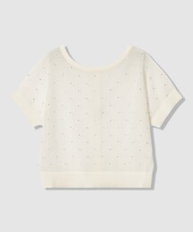 ANAYI | ビジュードットシアー プルオーバー(ニット/セーター)