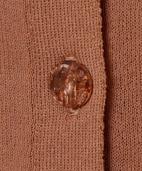 ANAYI（アナイ）の「ビジュードットシアー プルオーバー（ニット/セーター・レディース・ネイビー/ベージュ/トップグレー/ホワイト・38/36）」の9枚目の写真