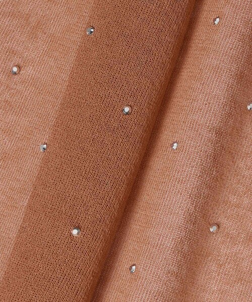 ANAYI（アナイ）の「ビジュードットシアー プルオーバー（ニット/セーター・レディース・ネイビー/ベージュ/トップグレー/ホワイト・38/36）」の10枚目の写真