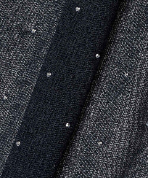 ANAYI（アナイ）の「ビジュードットシアー プルオーバー（ニット/セーター・レディース・ネイビー/ベージュ/トップグレー/ホワイト・38/36）」の16枚目の写真