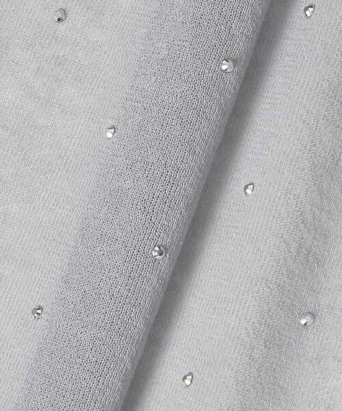 ANAYI（アナイ）の「ビジュードットシアー プルオーバー（ニット/セーター・レディース・ネイビー/ベージュ/トップグレー/ホワイト・38/36）」の19枚目の写真