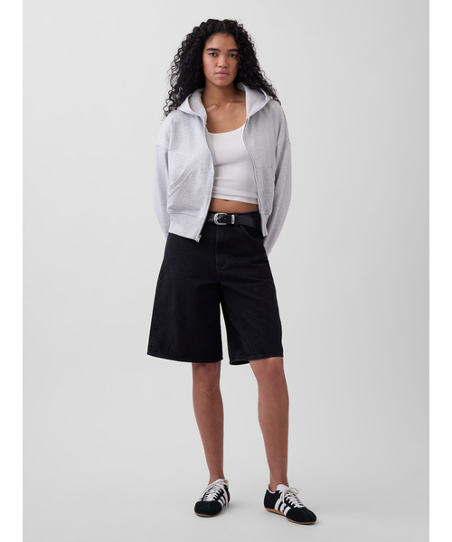 GAP(ギャップ)の「ヴィンテージソフト フレンチテリー ジップアップパーカー(パーカー・レディース・イエロー/ライトピンク/ブルー/グレー/ピンク・XS/S/M/L/XL/XXS)」の15枚目の写真